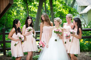 Bridesmaids' Dresses| Justin Ketchem Photography| As seen on TodaysBride.com