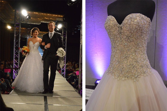 Brides by Demetrios (left) / Lavender Bridal Salon (right)