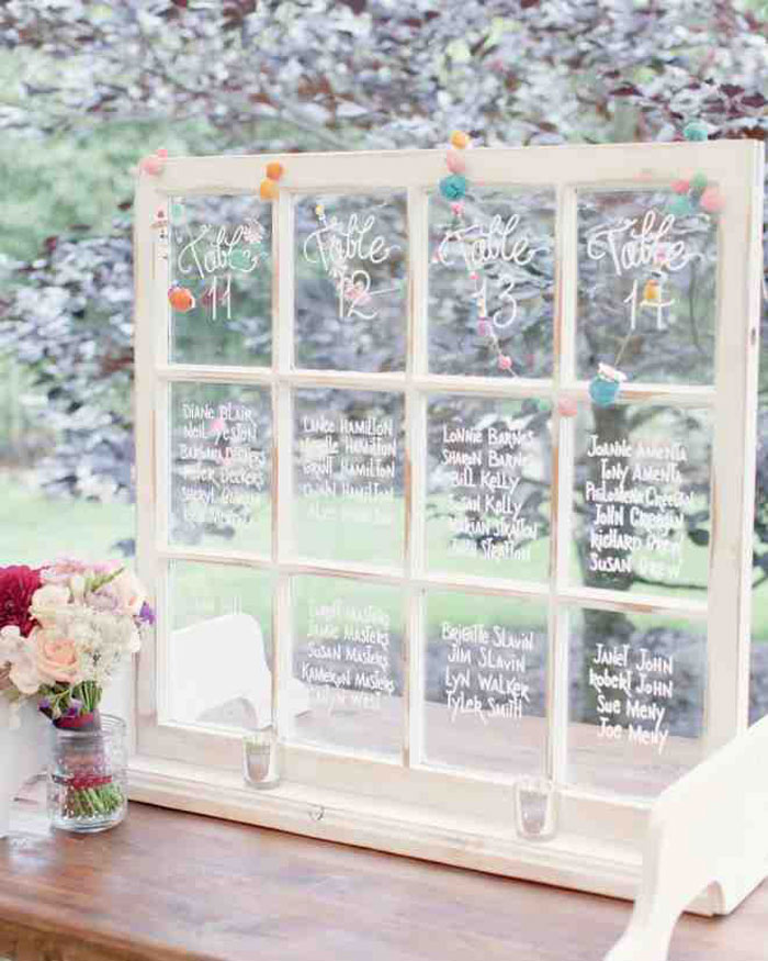 Escort Cards|Elisabeth Millay Photography| As seen on TodaysBride.com