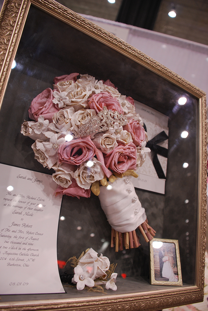 Preserving your Petals | Timeless Moments Flower Preservation Shadow Box | As seen on TodaysBride.com