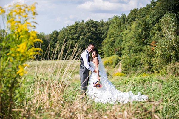 Lindsay & Andrew - A Rustic Sunset Soiree | Photo by BCR Studios by Brad | As seen on Todaysbride.com | Rustic Wedding