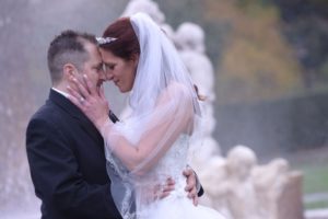 Terri & Randy - A Fairy Tale Inspired Wedding | Allen&Karen Photography | Purple and Silver Real wedding as seen on Todaysbride.com