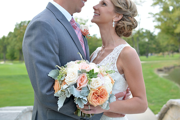 Stacey & Eric - A Cozy Ohio Wedding | Love is All you Need Photography | As seen on TodaysBride.com | Ohio real wedding, guest book ideas