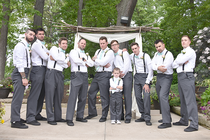 Staci & Zachary - Walsh University Wedding | A Crystal Clear Sound, Video, Photo and Photo Booth| Real wedding, ohio wedding, wedding photography, groomsmen, suspenders and bow ties