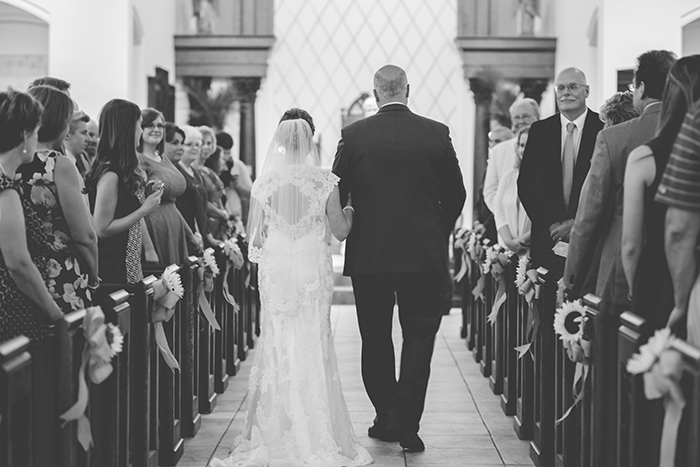 Jessica & Nathan - Fall-ing Head over Heels | three & Eight Photography | Real Ohio Wedding as seen on TodaysBride.com | fall wedding, fall wedding decor, wedding photography, sunflower wedding, purple and sunflower wedding, wedding ceremony