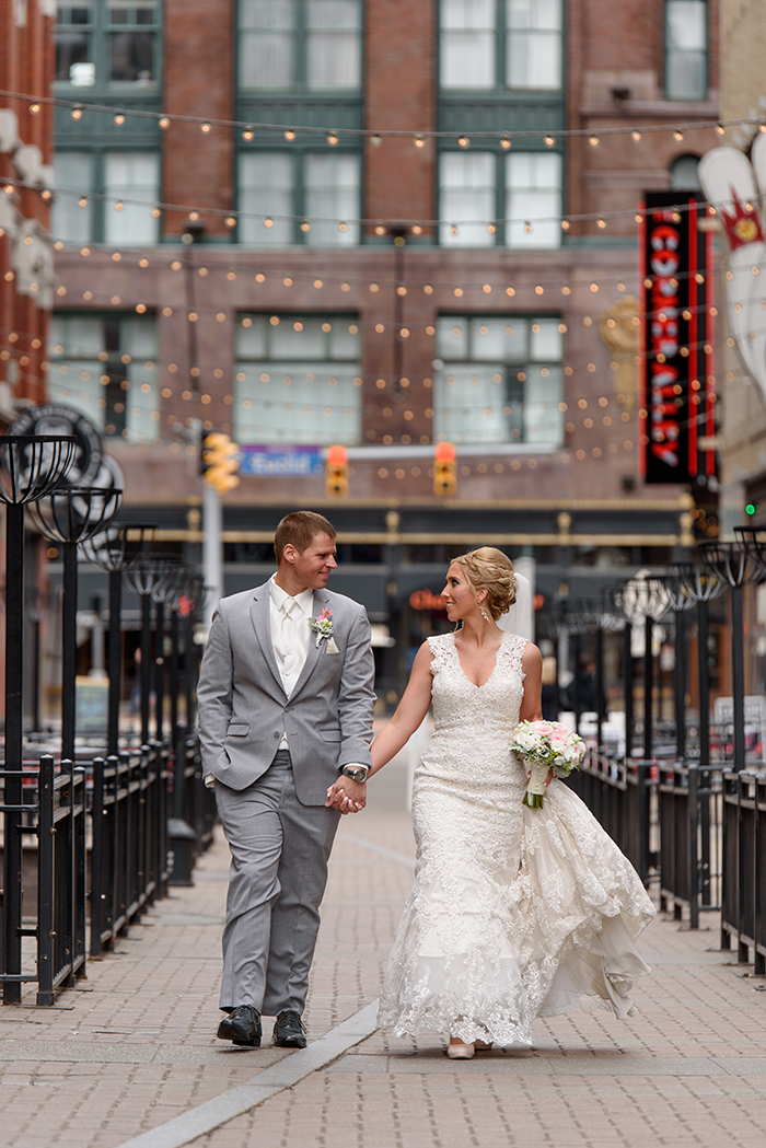 Randi & Scott - The Best Day Ever! | Cirino Photography | Real Wedding as seen on Todaysbride.com Today's Bride | real cleveland ohio wedding, blush and gold wedding photography