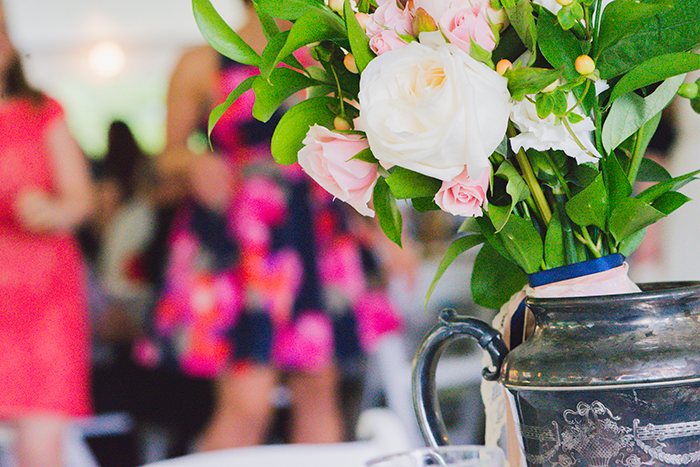 Nicole & Jason - Bright Backyard Wedding | Hai Bales Photography | As seen on Todaysbride.com Real Ohio Weddings | navy and gold wedding, ohio wedding, wedding photography, youngstown wedding, preppy wedding, unique wedding decor, 