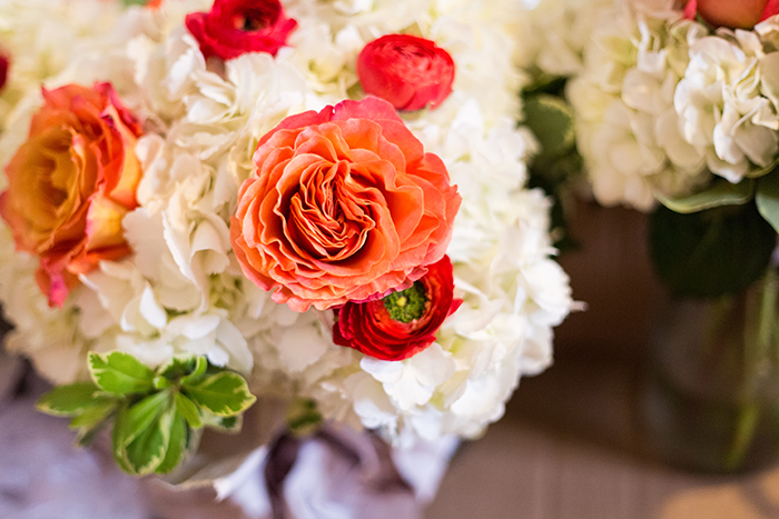 Ashley & Brad - The Club at Key Center Wedding | Orchard Photography | Real Ohio Wedding as seen on Todaysbride.com | Cleveland wedding, wedding photography, coral and ivory bouquet bridal wedding