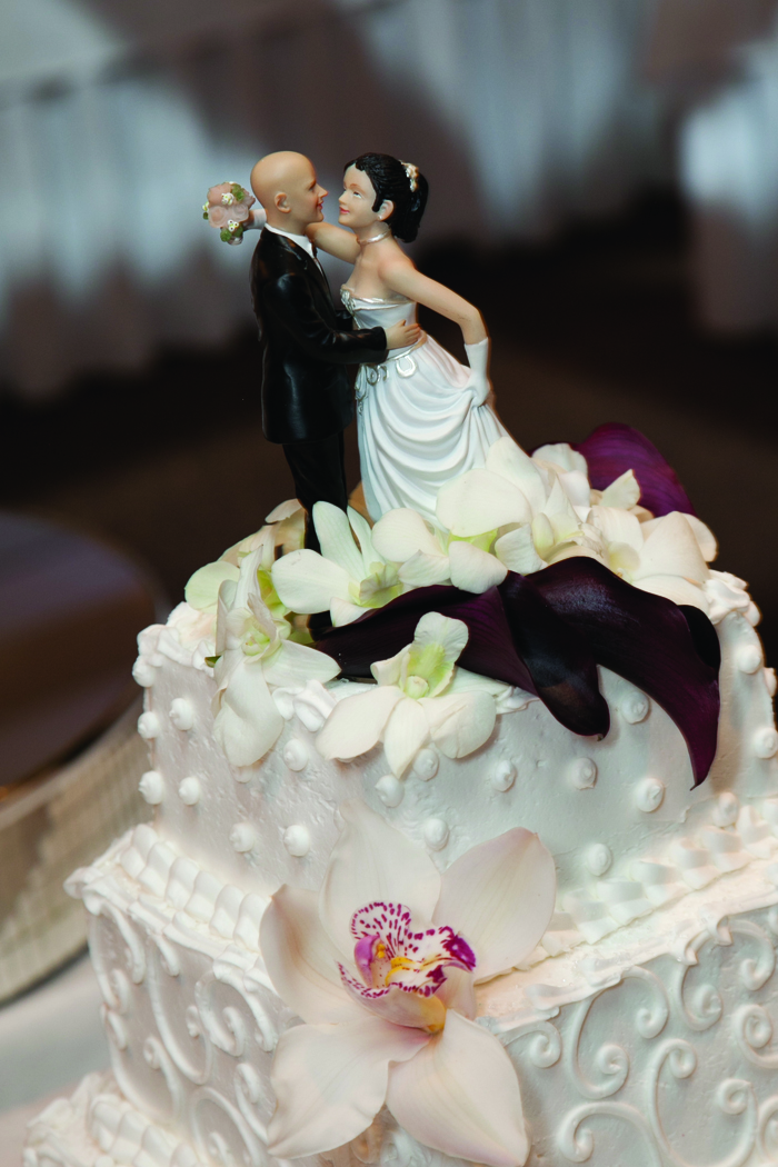 Wedding Cake Topper | Cirino Photography | As Seen on TodaysBride.com