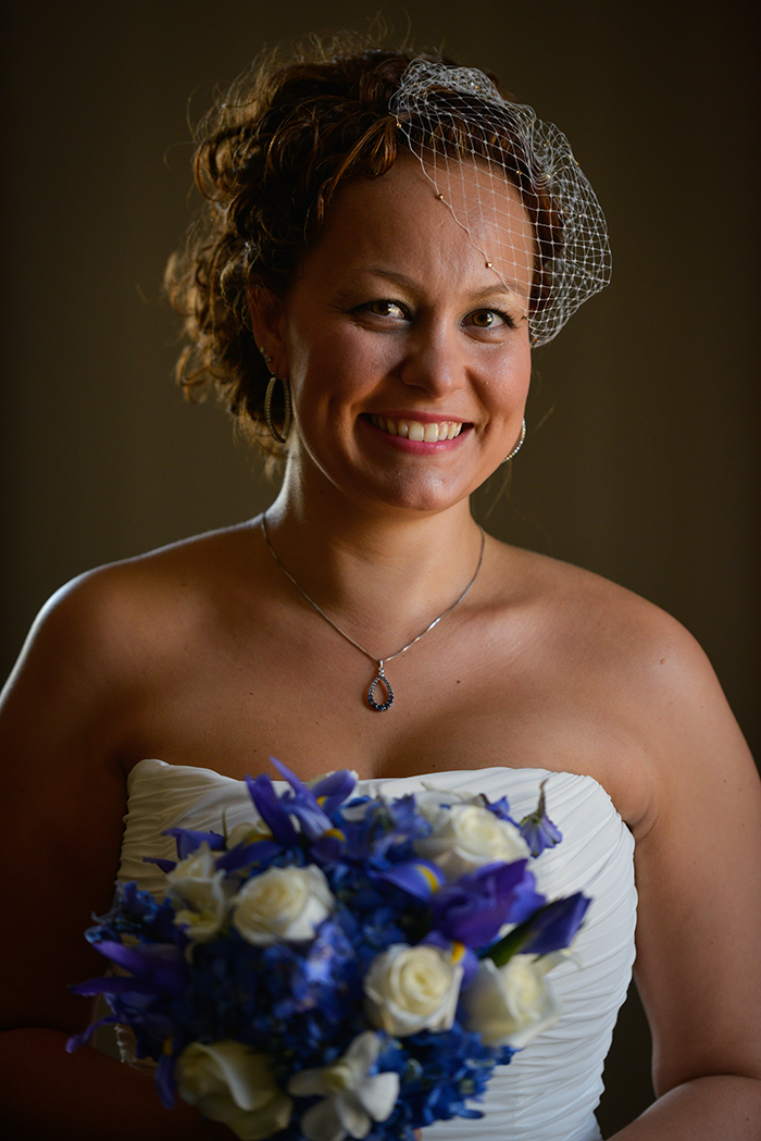 Lauren & Joe - House of Blues I Do's | Human Artist Photography | Real Ohio Wedding as seen on Today's Bride Todaysbride.com | Ohio real wedding, house of blues wedding, country wedding theme, wedding photography, bride, blue bouquet