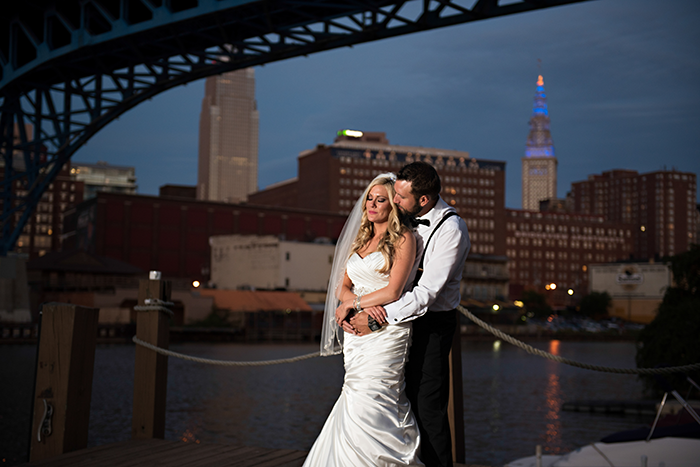 Nicki & Michael - A Wedding On The Flats | Justin Ketchem Photography | Real Ohio Wedding as seen on Todaysbride.com | Cleveland real wedding, lavender and teal wedding, wedding photography, cleveland wedding ideas, 