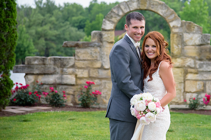 Romantic Italian Inspired Vineyard Shoot |Wedding Styled Shoot as seen on TodaysBride.com | Vintage Wedding Ideas, Vineyard Wedding Ideas, Ohio Wedding, bride, groom | Sabrina Hall Photography, Elite Entertainment, Gervasi Vineyard Wedding, Lavender Bridal Salon, Tuxedo Junction, Nikki's Perfect Petal Designs, ReInspired Bride, Invitations by Kate