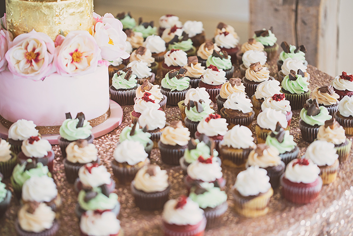 Amanda & Shawn - The Sweetest Day | Oh Snap! Photography | Real Wedding As seen on TodaysBride.com | Real ohio wedding, blush and gold wedding, wedding photography, blush and gold wedding color pallet cupcakes