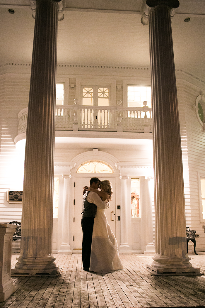 Tiffany & Christopher - Simply Vintage | Kay Photo & Design | Real Wedding as seen on TodaysBride.com | Real Ohio Wedding, vintage wedding, peach wedding ideas, mansion wedding, woodland wedding, skeleton key wedding decor