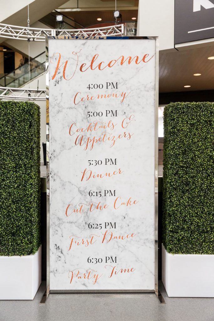 Wedding Signage Part III – Reception