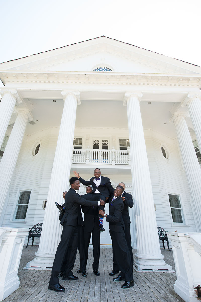 Alexandra & Myles - Fairy Tale Mansion Wedding | Human Artist Photography | As seen on TodaysBride.com | Real ohio wedding fairy tale wedding purple and silver wedding, wedding dress, wedding gown, wedding veil, outdoor wedding