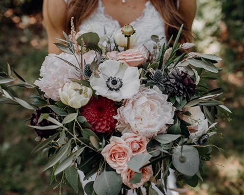 Alaina's bridal bouquet in Cleveland, OH