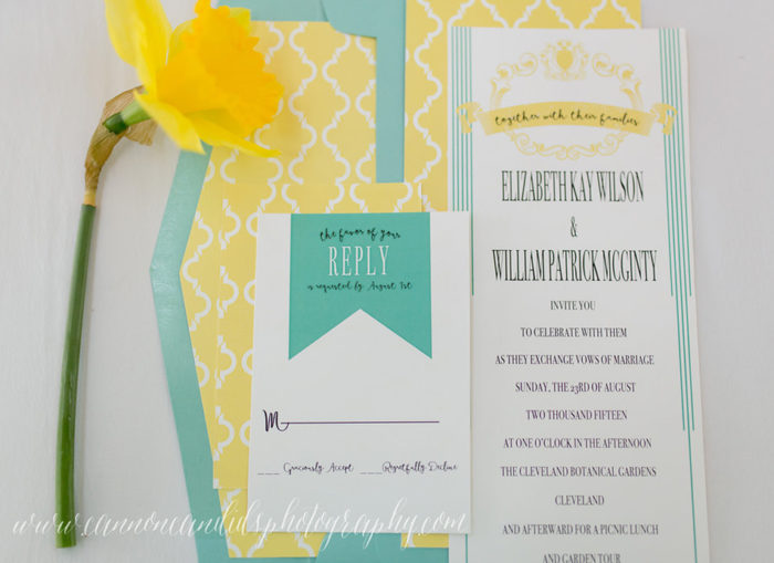 Wedding Invitations | Pink Tomato Creative | As seen on TodaysBride.com