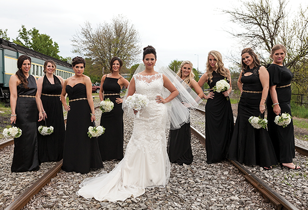 Dana & Mike - Timeless Wedding Day | LMAC Photography, Real Akron Ohio wedding as seen on TodaysBride.com, black white and gold wedding, classic wedding, timeless wedding, traditional wedding ideas