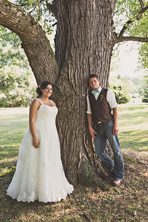 Jackie & Nicholas - Rustic Tree Farm Wedding | Oh Snap! Photography, real Ohio wedding as seen on TodaysBride.com, country ohio wedding, rustic wedding,