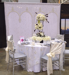 Wedding Inspiration in decor, cakes, flowers & more from the Today's Bride Wedding Show in Cleveland Ohio, bridal show, wedding ideas