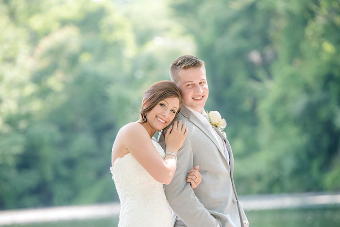 Sarah & Nathan - Pretty in Plum | Jadie Foto | Cleveland Wedding as seen on Todaysbride.com, plum wedding decor, purple wedding, bride and groom