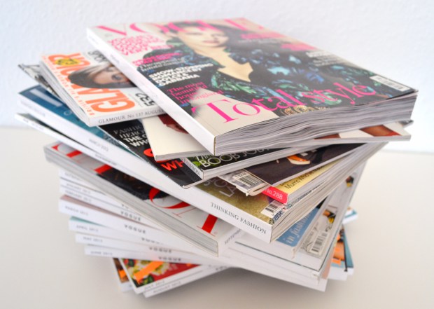 magazine stack