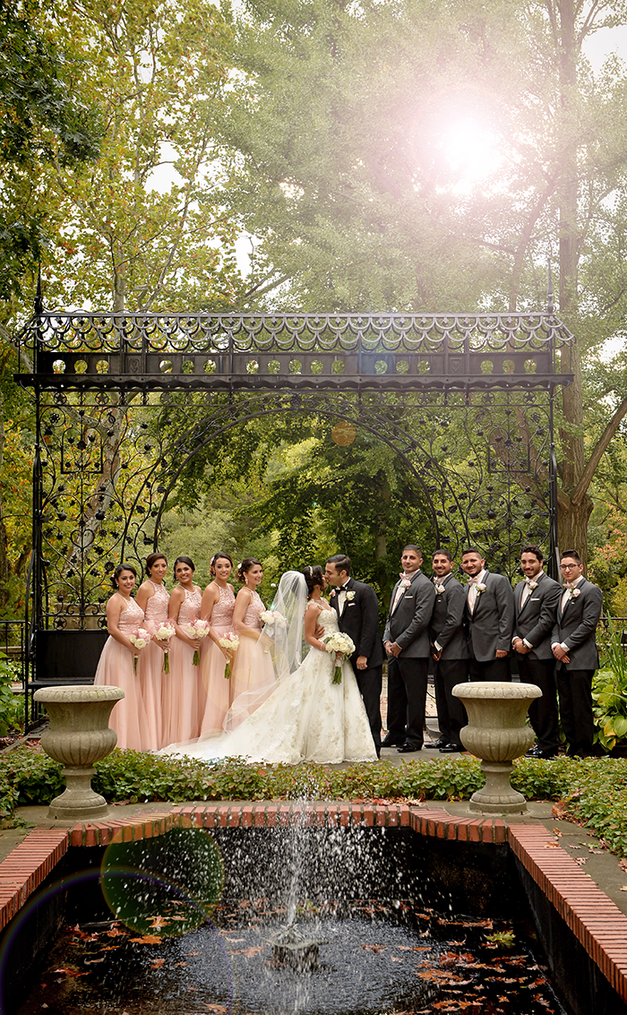Jessica & Samir - Lovely LaCentre Wedding | Chris Smanto Photography | Real Ohio Wedding, cleveland wedding, blush and gold wedding, fairy tale wedding
