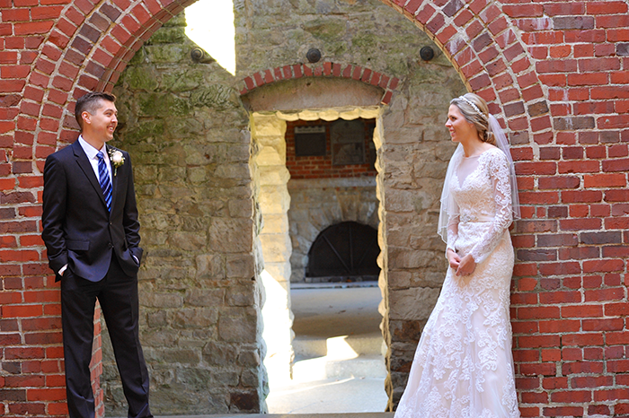 Heather & Robert - Vintage Castle Ceremony | Cleveland Photo Group | Real Wedding as seen on TodaysBride.com