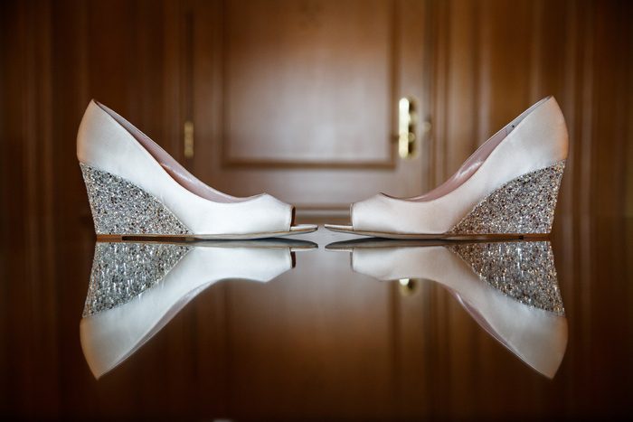 Wedding Shoes | Genevieve Nisly Photography | as seen on TodaysBride.com