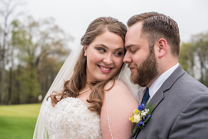 Kelsey & Brandon - Spring Sunflower Wedding, as seen on TodaysBride.com, sabrina hall photography, blue and yellow wedding with sunflowers, plus size bride, blue and yellow wedding colors