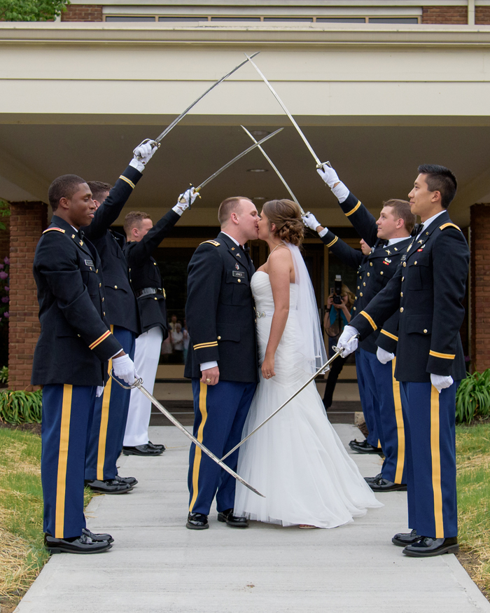 Military Wedding | Sabrina Hall Photography | As seen on TodaysBride.com