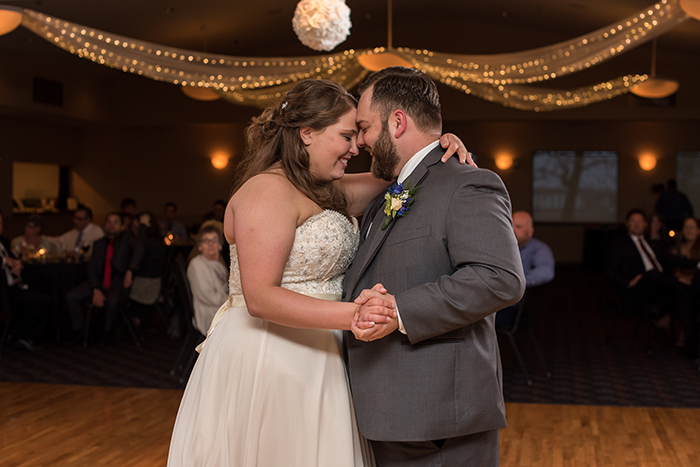 Kelsey & Brandon - Spring Sunflower Wedding, as seen on TodaysBride.com, sabrina hall photography, blue and yellow wedding with sunflowers, plus size bride, blue and yellow wedding colors