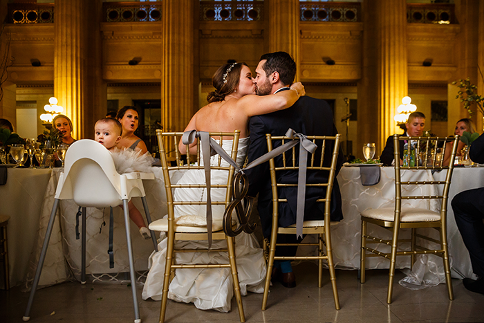 Lauren & Craig - Cleveland Skyline Wedding. Real wedding as seen on TodaysBride.com, genevieve nisly photography, city wedding ideas, cleveland wedding