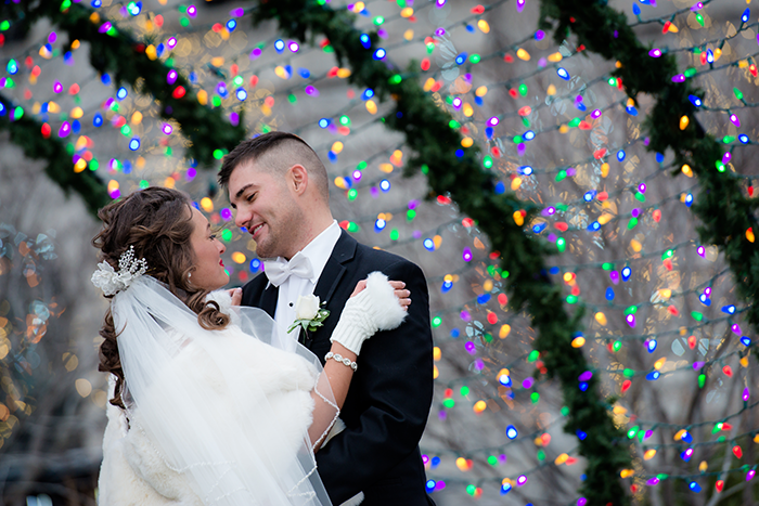 Lynn & Taylor - Elegant Holiday Wedding, real ohio wedding as seen on todaysbride.com, cleveland ohio wedding, city wedding, john paul studios, christmas wedding, new years eve wedding