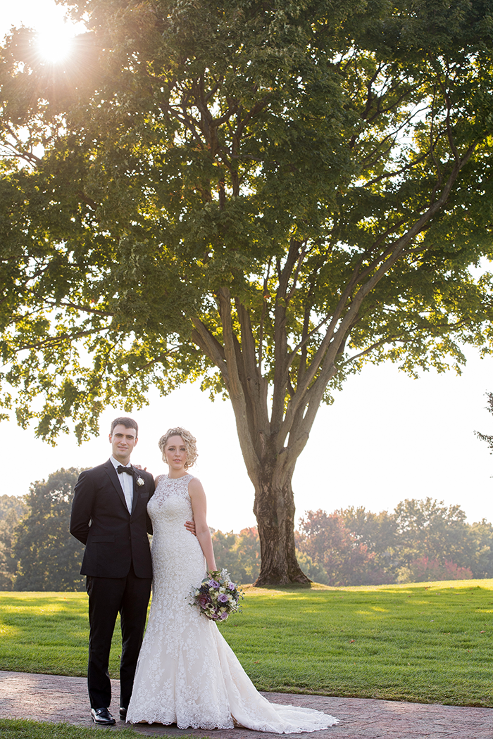 Watercolor Wedding - Real Wedding by Klodt Photography on TodaysBride.com, purple watercolor wedding ideas, wedding dress, watercolor wedding decor, purple wedding colors