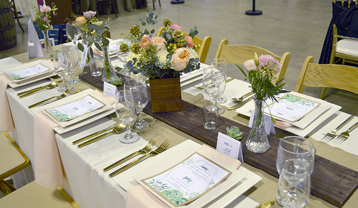 Old Carolina BBQ Company, Miller's Party Rental Center, Nikki's Perfect Petal Designs