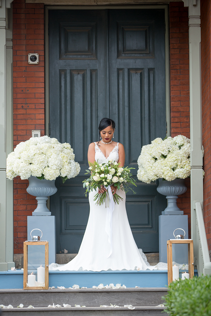 Sex in the City Vogue Inspired Styled Shoot, Covesa Kelly Events, as seen on TodaysBride.com, wedding inspiration, wedding dress, wedding hair