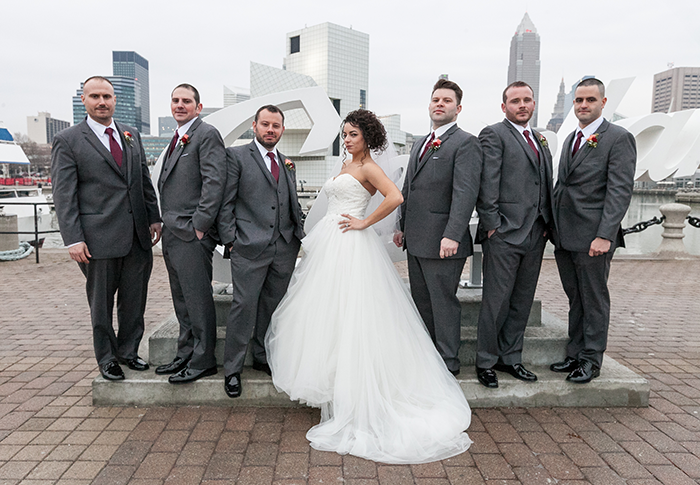 Brittany & Joe - Military Wedding in Cleveland, LMAC Photography, ohio weddings, real wedding as seen on TodaysBride.com