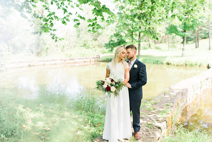 Fall wedding decor as seen on TodaysBride.com, burgundy wedding, ohio wedding