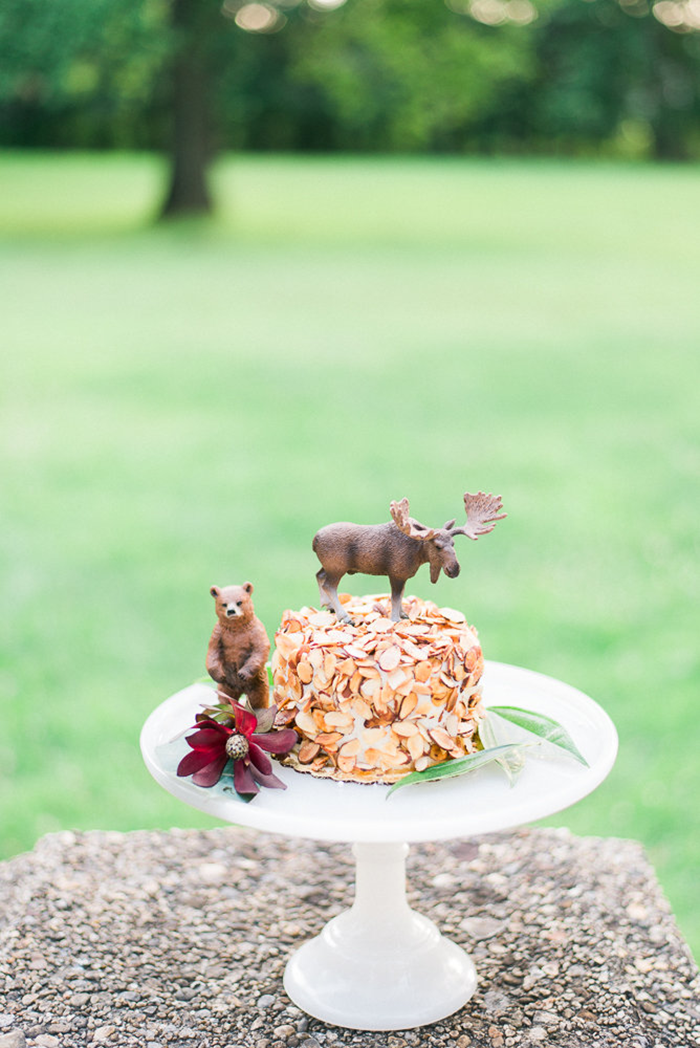 Fall wedding decor as seen on TodaysBride.com, burgundy wedding, ohio wedding