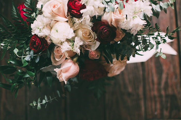 Fall wedding decor as seen on TodaysBride.com, burgundy wedding, ohio wedding