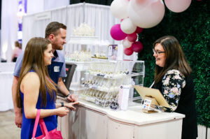 Booking Vendors at a Bridal Show