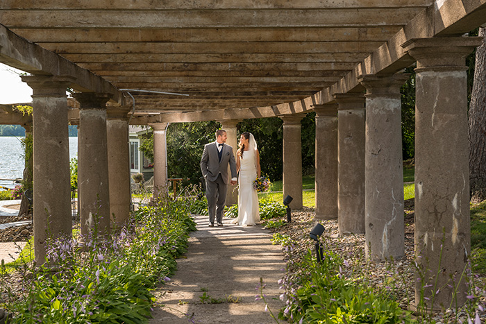 Nicole & Chad - Chippewa Lake Wedding photographed by Dom Chiera Photography on TodaysBride.com, sunset lake wedding, summer wedding, 