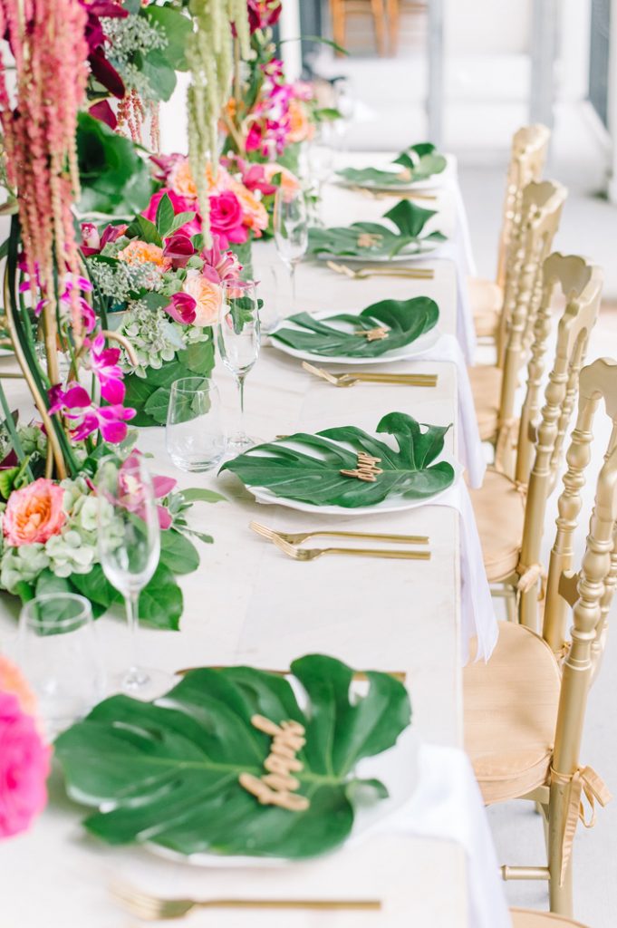 Top Trends for a Tropical Wedding