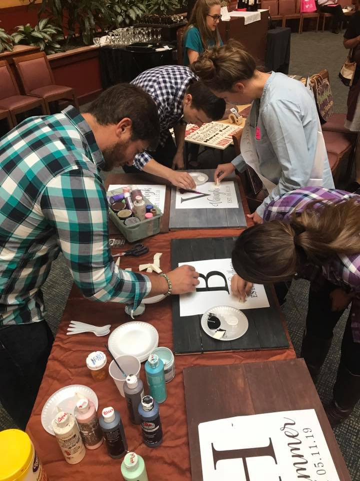 DIY Guestbook Workshop with Hudson Family Signs