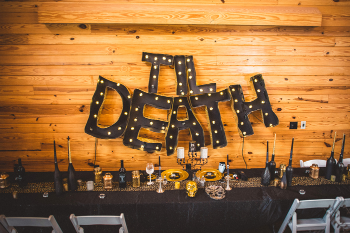 Halloween Wedding | Rob + Kristen Photography | As seen on TodaysBride.com