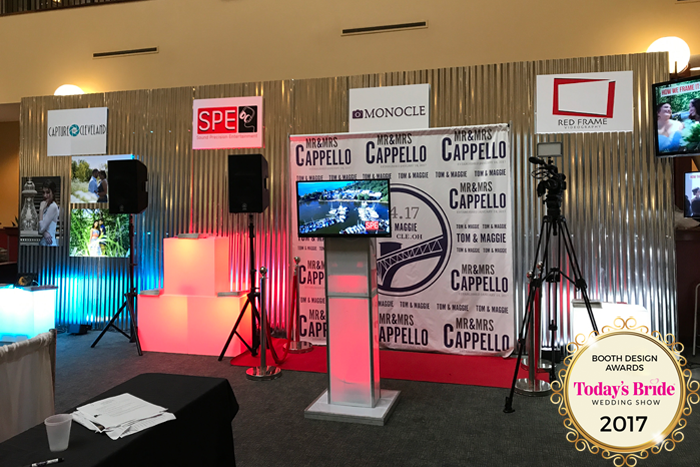 Booth Design Awards | As seen on TodaysBride.com