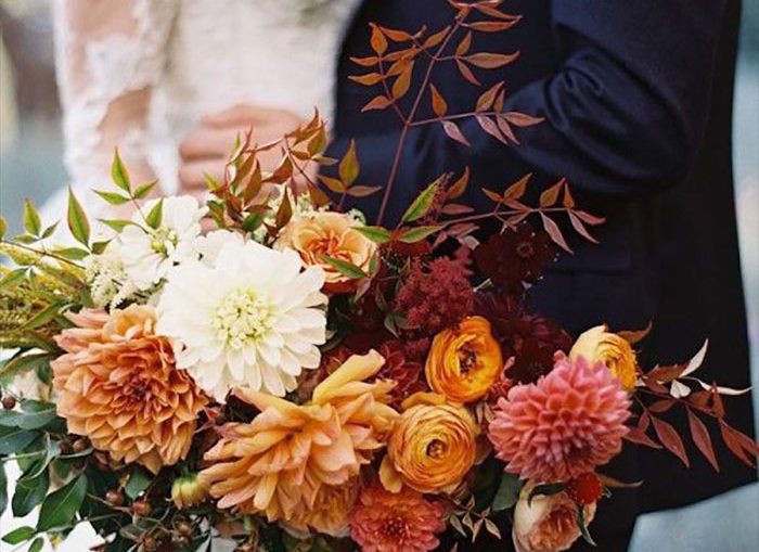 Fall Bouquet | Tec Petaja Photography | As seen on TodaysBride.com