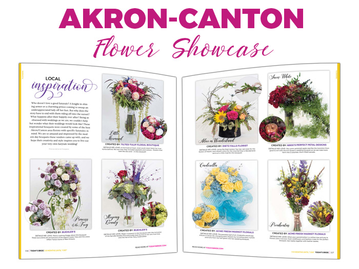 Fairytale-Inspired Bridal Bouquets